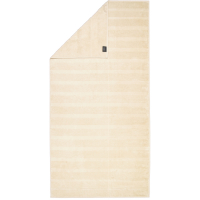 Cawö Handtücher Noblesse2 Uni 1002 - Farbe: beige - 370 - Handtuch 50x100 cm