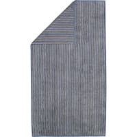 Cawö Handtücher Two-Tone Stripes 480 - Farbe: nachtblau - 10 - Duschtuch 80x150 cm