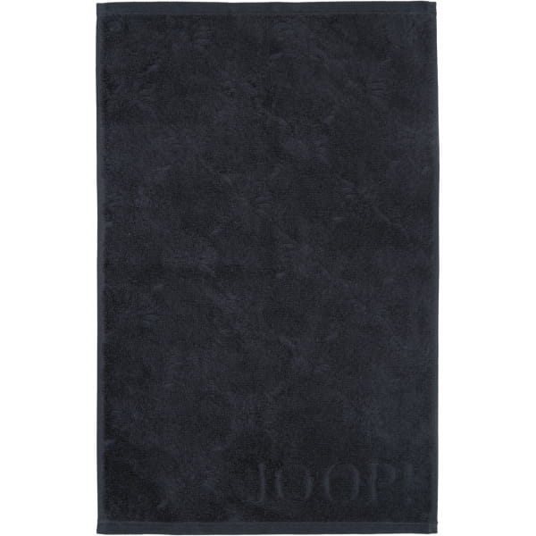 JOOP Uni Cornflower 1670 - Farbe: Schwarz - 906 - Gästetuch 30x50 cm