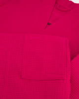 Vossen Bademäntel unisex Kurzmantel Rom - Farbe: cranberry - 3770