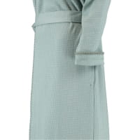 Cawö Home Damen Bademantel Kimono Pique 812 - Farbe: salbei - 44