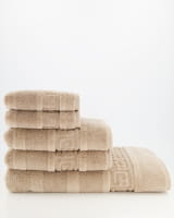 Cawö - Noblesse Uni 1001 - Farbe: 375 - sand - Handtuch 50x100 cm