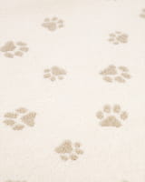 Cawö Badematten WE LOVE DOGS Paws 6247 - Farbe: natur/beige - 33 - 50x80 cm