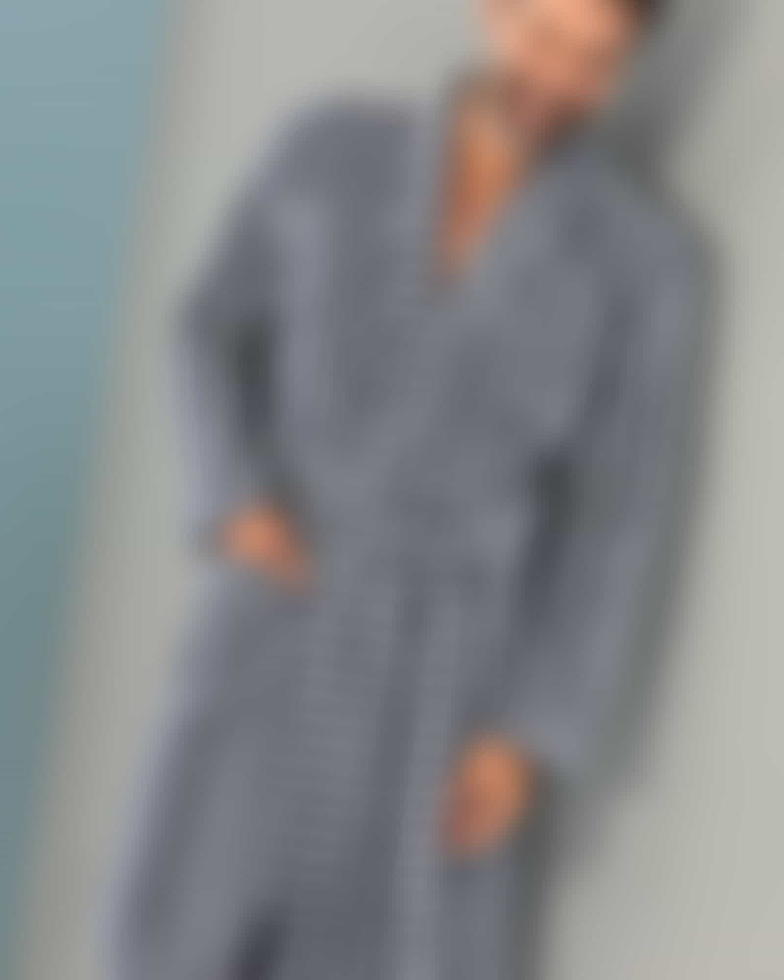 Cawö Home Herren Bademantel Kimono 5505 - Farbe: denim - 17 - XL Detailbild 1