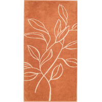 Cawö Handtücher Atelier Floral 6239 - Farbe: kupfer - 33 - Handtuch 50x100 cm