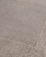 Möve Badteppiche Doubleface - Farbe: silver grey - 823 - 60x100 cm