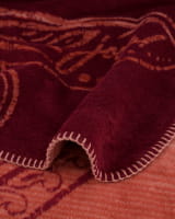 JOOP! Wohndecken Paisley - Farbe: Rouge - 150x200 cm