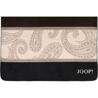 JOOP! Wohndecken Paisley Stripes - Farbe: Schwarz - 150x200 cm