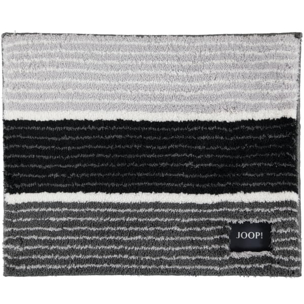 JOOP! Badteppich Lines 286 - Farbe: Anthrazit - 069 - 50x60 cm günstig online kaufen