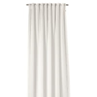 JOOP! Vorhang Gardine Bond - verdecktes Schlaufenband - Größe: 130x250 cm - Farbe: Weiß-Natur - 001