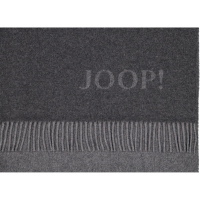 JOOP! Wohndecke Fine-Doubleface - Größe: 130x180 cm - Farbe: Anthrazit-Graphit