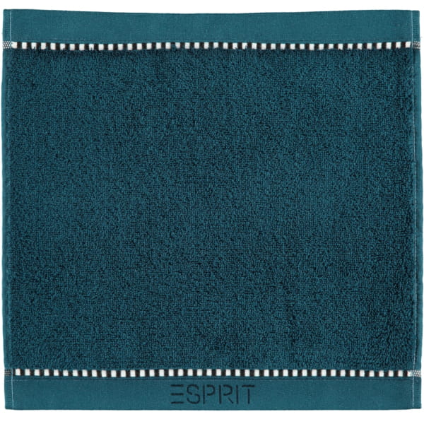 Esprit Box Solid - Farbe: dark petrol - 586 - Seiflappen 30x30 cm günstig online kaufen