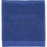Rhomtuft - Handtücher Baronesse - Farbe: kobalt - 84 - Seiflappen 30x30 cm