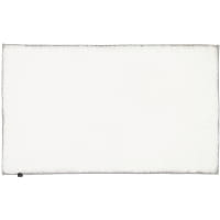 Cawö Home Badteppich Frame 1006 - Farbe: weiß - 600 - 70x120 cm