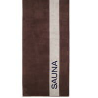 Cawö Saunatücher SAUNA 6238 - Farbe: mokka - 37 - 80x200 cm