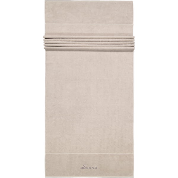 frottana Saunatücher Pearl - Farbe: cashmere - 713 - 80x200 cm