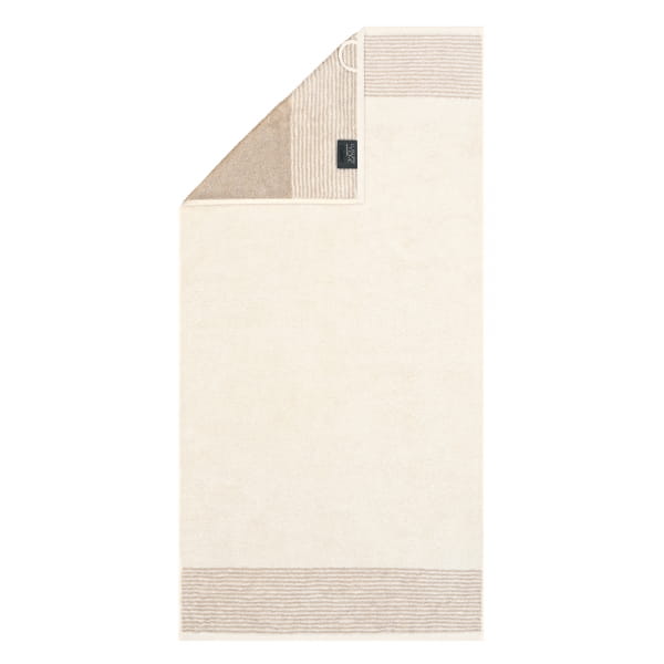 Cawö Handtücher Luxury Home Two-Tone 590 - Farbe: natur - 36 - Handtuch 50x günstig online kaufen