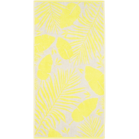 Cawö Handtücher Botanic Leaves 6202 - Farbe: lemon - 57 - Handtuch 50x100 cm