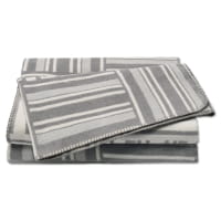 JOOP! Wohndecken Weave - Farbe: Silber - 150x200 cm