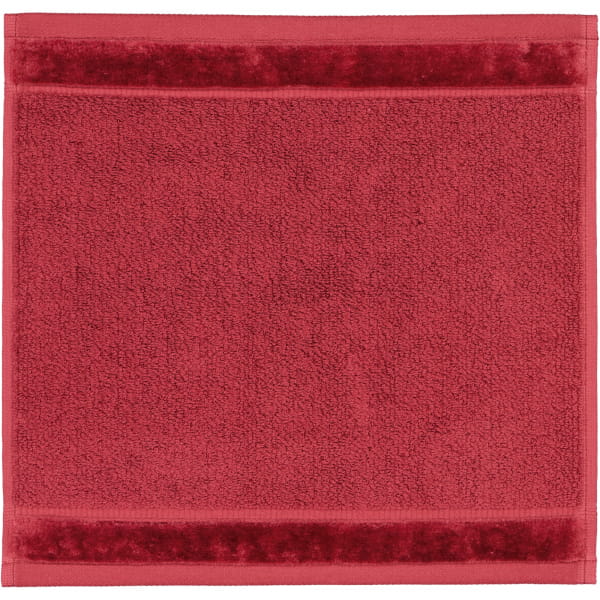 Vossen Handtücher Pure - Farbe: red rock - 3810 - Seiflappen 30x30 cm