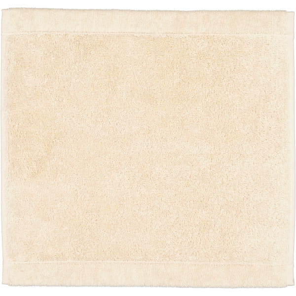 Cawö Handtücher Life Style Uni 7007 - Farbe: beige - 370 - Seiflappen 30x30 cm