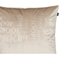JOOP! Kissenhülle Match - Größe: 45x45 cm - Farbe: Beige - 030