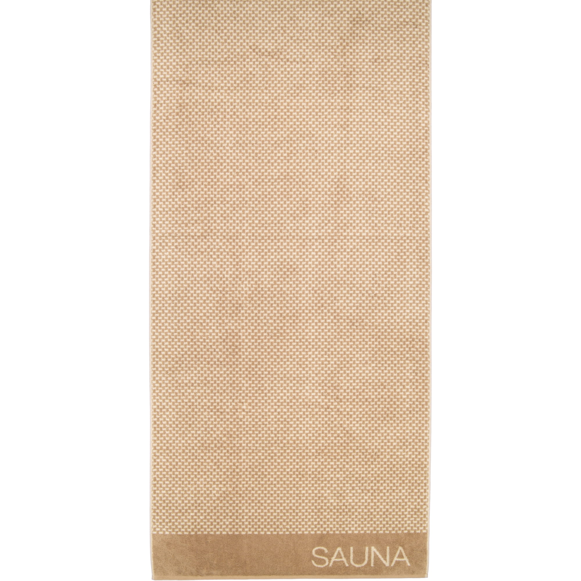 Cawö Saunatuch Natural Allover 6220 80x200 cm - Farbe: natur-caramel - 33 |  Alle Artikel | Handtücher | Cawö