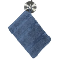 Cawö - Noblesse2 1002 - Farbe: nachtblau - 111 Waschhandschuh 16x22 cm