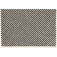 Cawö Handtücher Natural Allover 6215 - Farbe: natur-schwarz - 39 - Gästetuch 30x50 cm