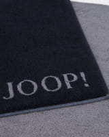 JOOP! Classic - Doubleface Badematte 1600 - 50x80 cm - Farbe: Schwarz/Anthrazit - 90