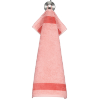 Villeroy &amp; Boch Handtücher Luxury Double 2560 - Farbe: coral - 22 - Gästetuch 30x50 cm