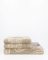 JOOP! Handtücher Contour Paisley 1714 - Farbe: Taupe - 73