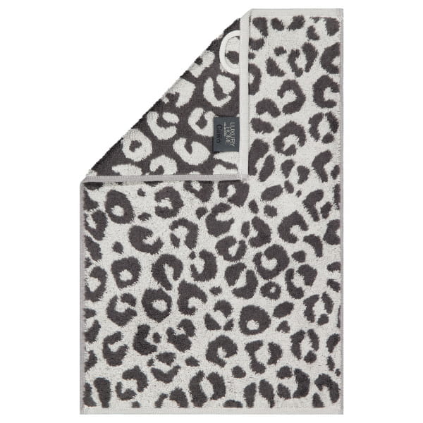 Cawö Handtücher Two-Tone Leo 540 - Farbe: basalt - 73 - Gästetuch 30x50 cm
