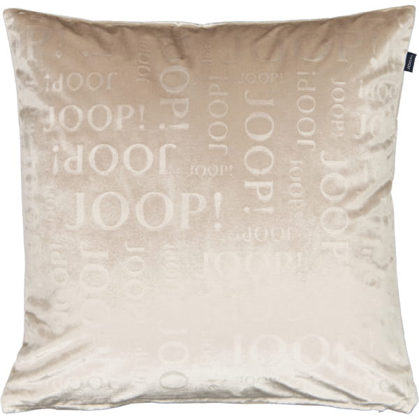 JOOP! Kissenhülle Match - Größe: 45x45 cm - Farbe: Beige - 030