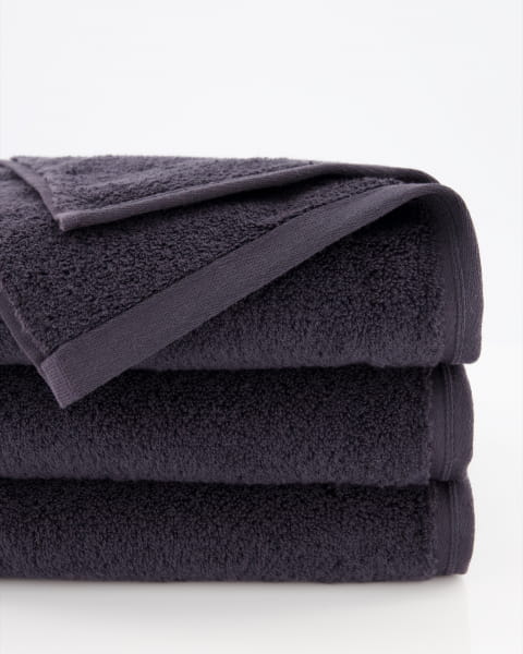 Vossen Handtücher Vegan Life - Farbe: anthrazit - 7700 - Gästetuch 40x60 cm