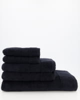 Villeroy &amp; Boch Handtücher One 2550 - Farbe: coal black - 906 - Gästetuch 30x50 cm