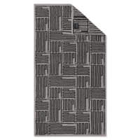 JOOP! Handtücher Bars Allover 1723 - Farbe: Platin - 77