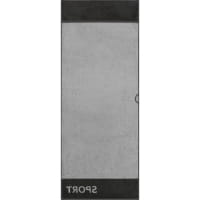 Cawö Fitness-Handtücher SPORT 6290 - Farbe: metal - 77 - 50x130 cm