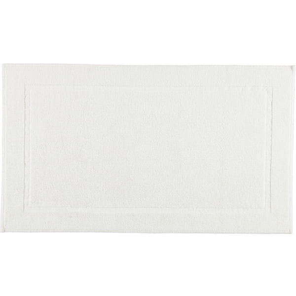 Rhomtuft - Badematte Pearl 51 - Farbe: weiß - 01 70x120 cm