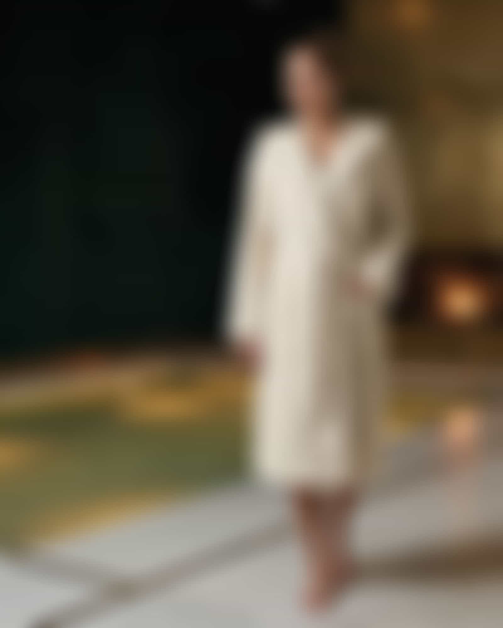 Vossen Bademäntel Unisex Kapuze Balance Samu - Farbe: sand - 6040 Detailbild 1