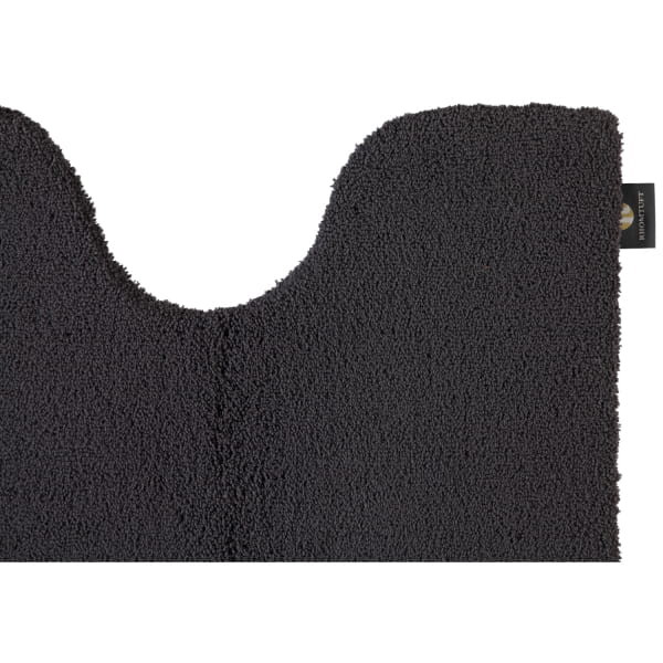 Rhomtuft - Badteppiche Square - Farbe: zinn - 02 - Deckelbezug 45x50 cm