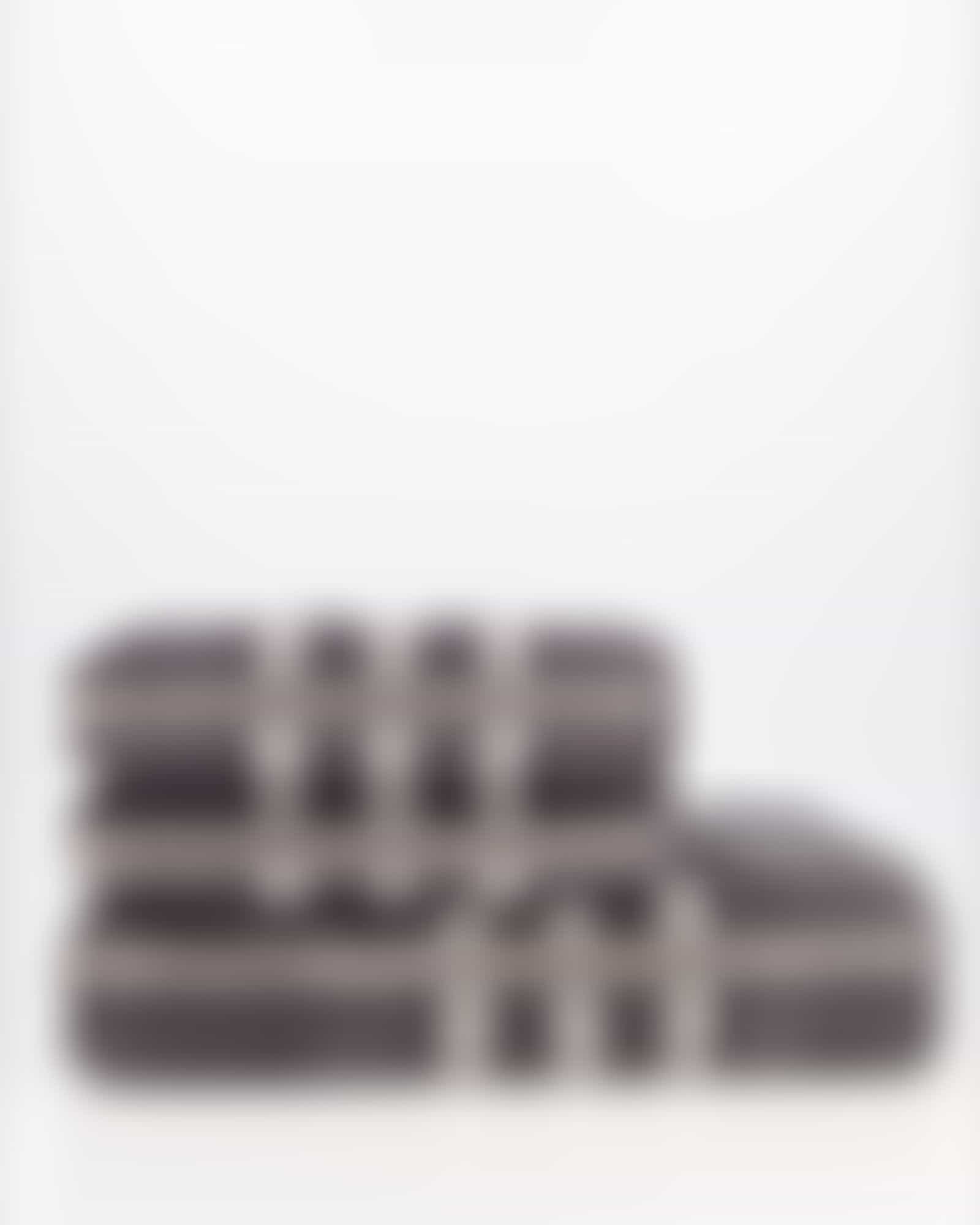 Cawö Handtücher Noblesse Check 1089 - Farbe: anthrazit - 77 - Handtuch 50x100 cm