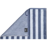Cawö Handtücher Reverse Wendestreifen 6200 - Farbe: nachtblau - 11