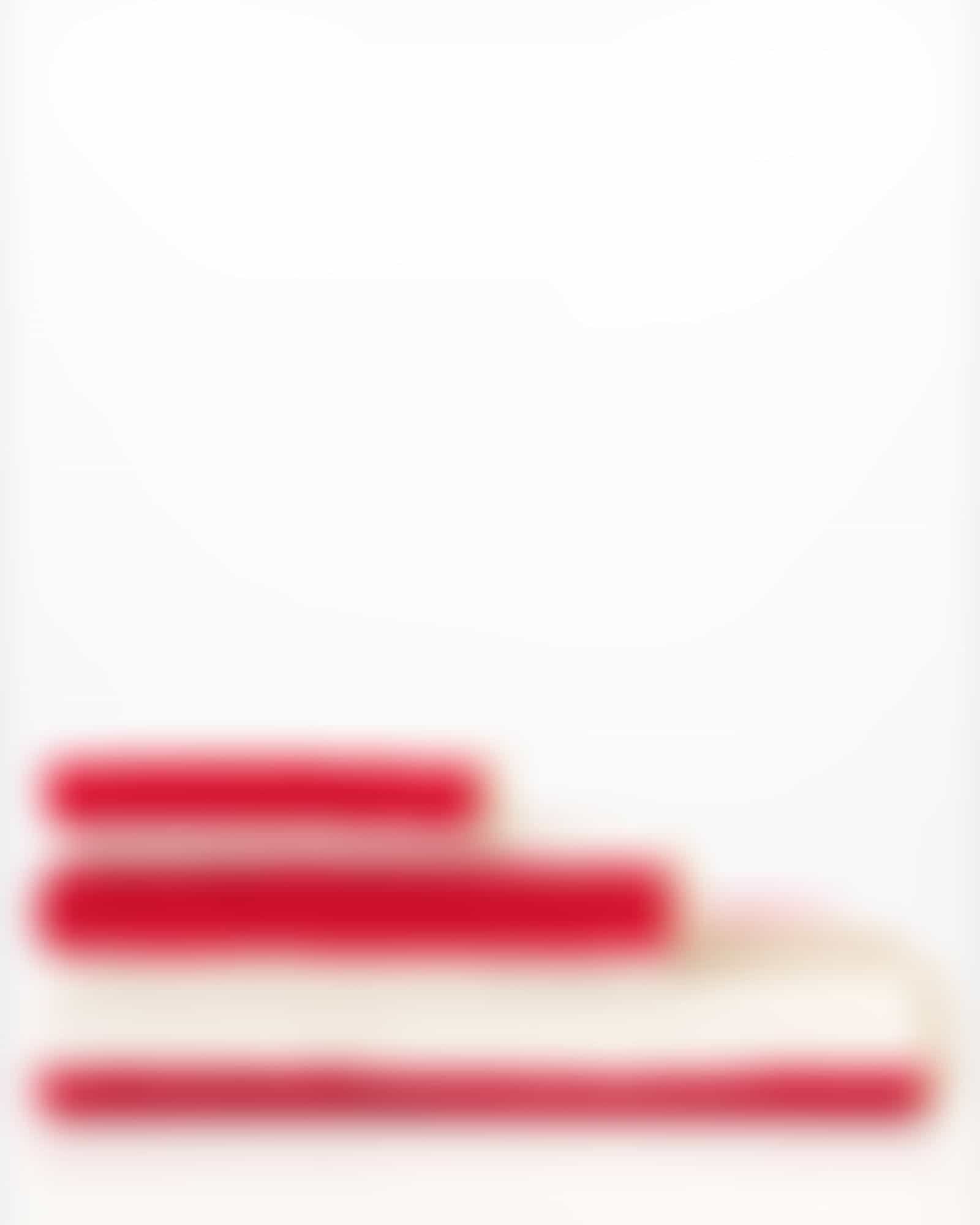 Cawö Handtücher Coast Stripes 6213 - Farbe: rot-natur - 32 - Waschhandschuh 16x22 cm Detailbild 3