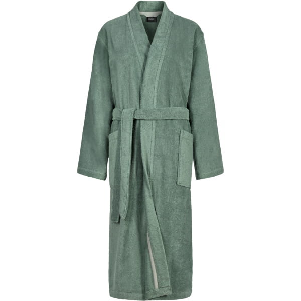 Cawö Home Bademäntel Damen Kimono Uni 826 - Farbe: fjord - 47 - S