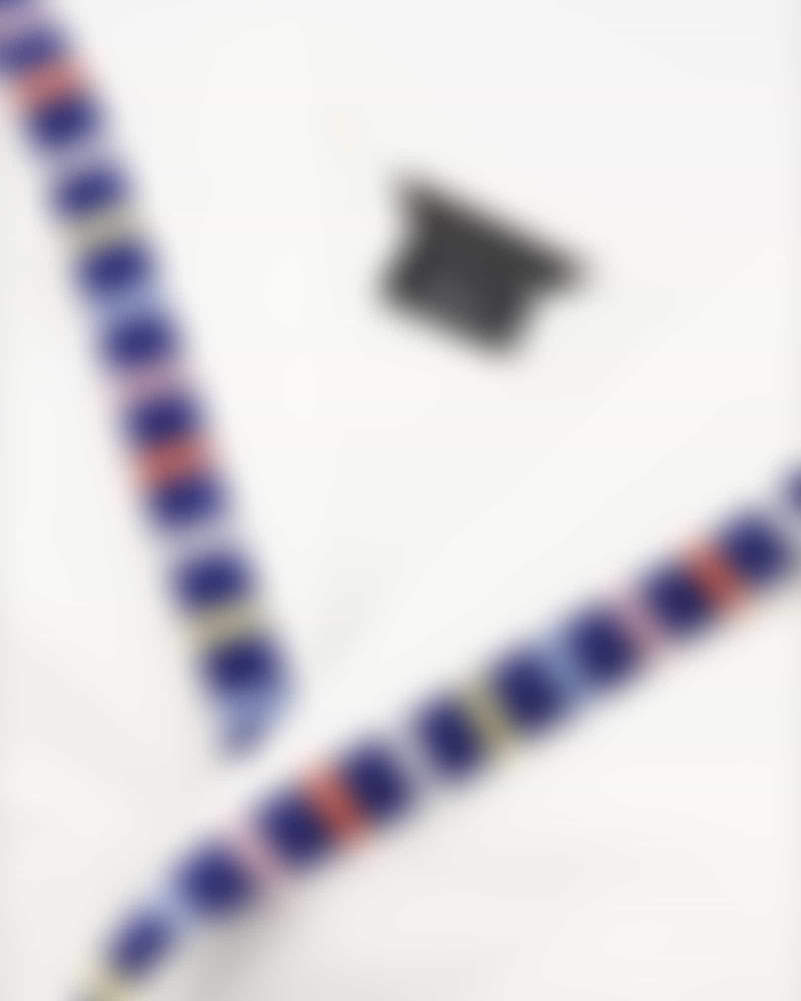 Cawö Damen Bademantel Kapuze kurz 3345 - Farbe: weiß-blau - 612 Detailbild 1