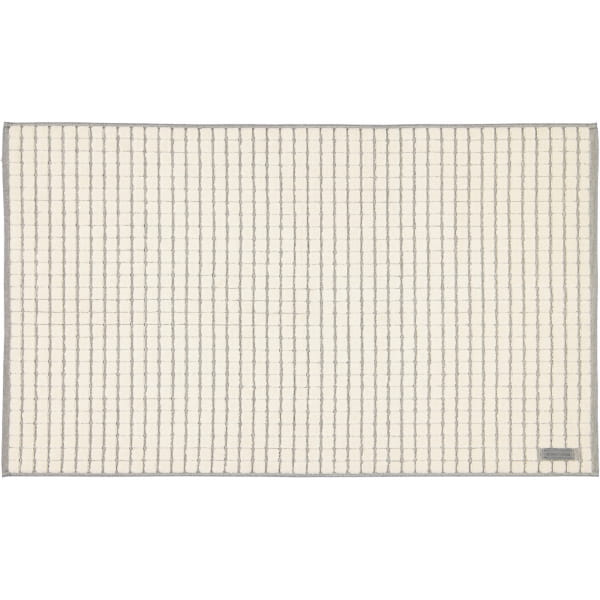 Möve - Eden - Badteppich Kästchenstruktur - Größe: 60x100 cm - Farbe: natur - 869 (1-0347/8127)
