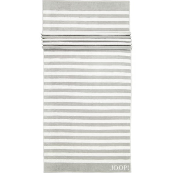 JOOP! Classic - Stripes 1610 - Farbe: Silber - 76 - Saunatuch 80x200 cm