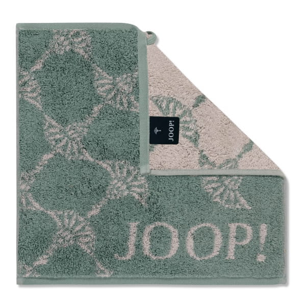 JOOP! Handtücher Classic Cornflower 1611 - Farbe: pinie - 43 - Seiflappen 30x30 cm