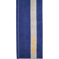 Cawö Saunatücher SAUNA 6238 - Farbe: navy - 13 - 80x200 cm